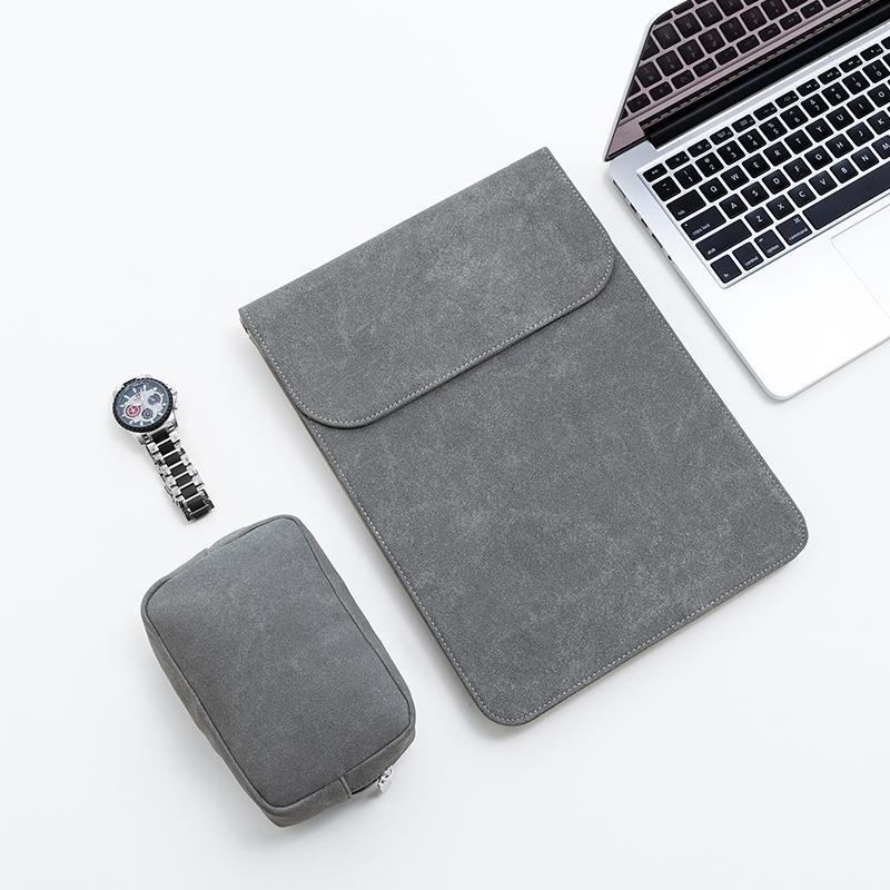 Vegan Leather Laptop Sleeve Set by Multitasky Laptop Sleeves