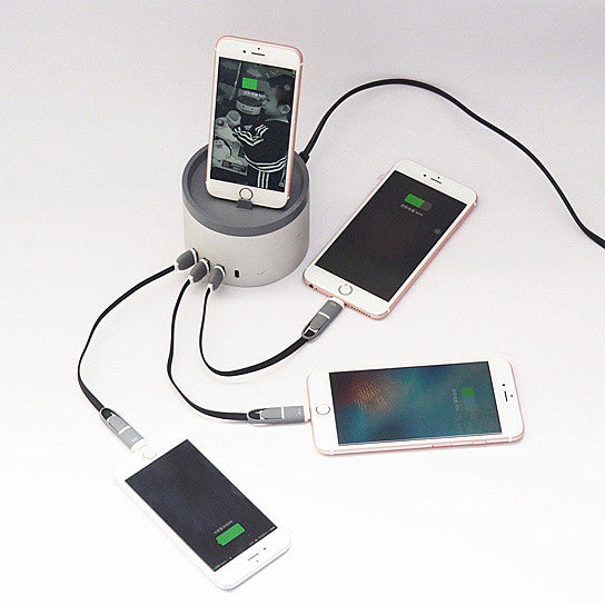 Homebase Charging Station For Gadgets And Smart Watches by VistaShops Power Adapters & Chargers