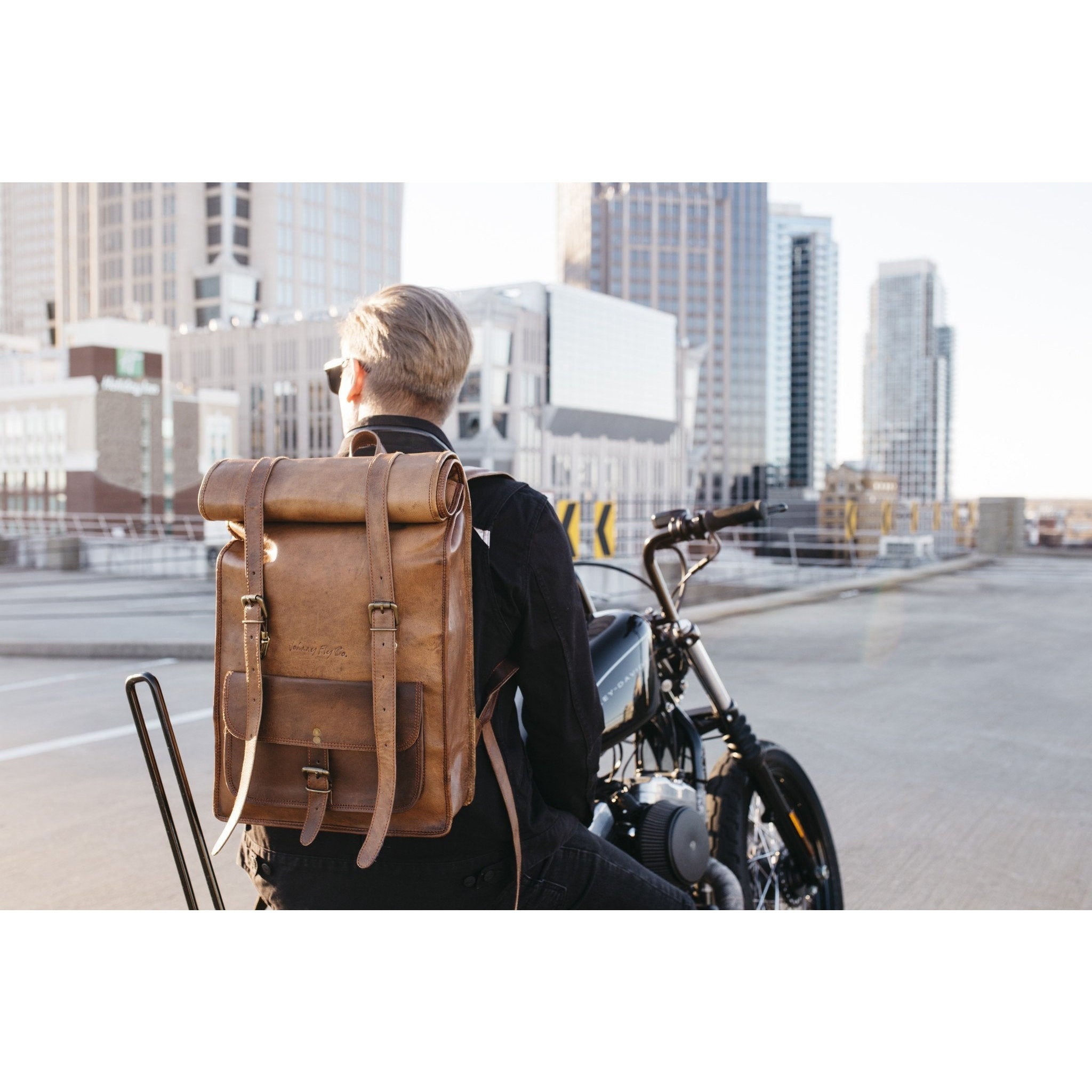 Rolltop Backpack by Johnny Fly Backpacks