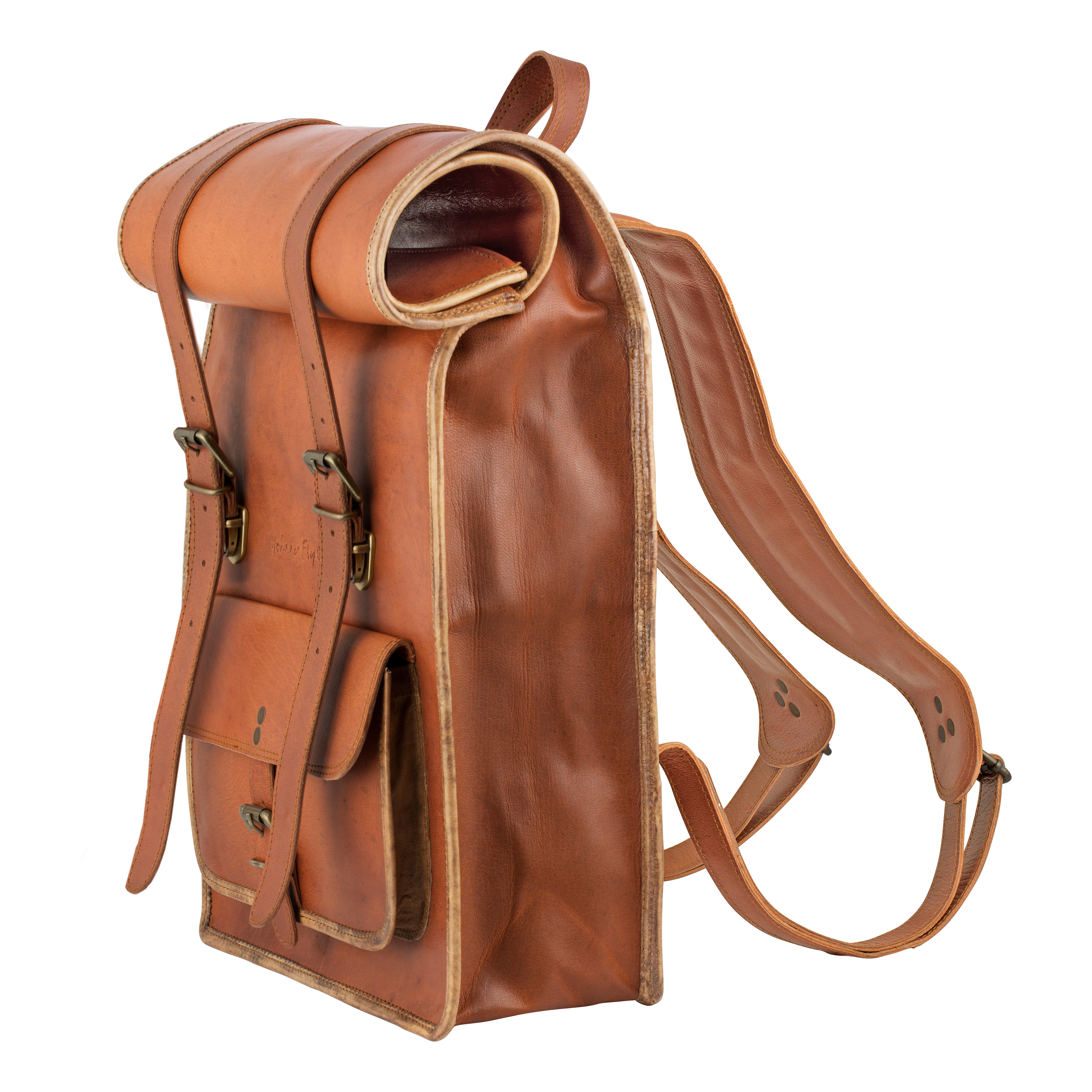 Rolltop Backpack by Johnny Fly Backpacks