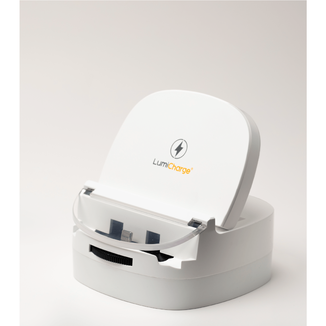 LumiCharge UD-Universal Phone Dock with Fast Wireless Charger Charging Station