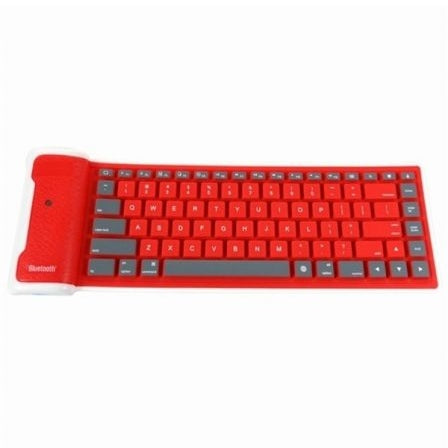 Type Out Of A Box With Flexible Silicone Bluetooth Keyboard by VistaShops Keyboards