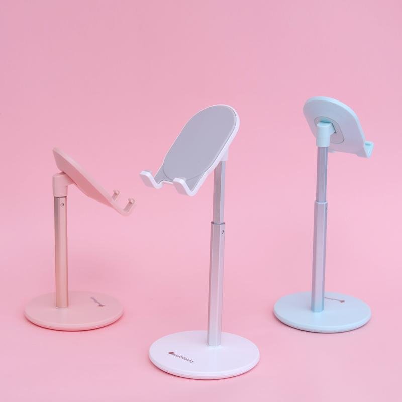 Multi-Angle Extendable Desk Cell Phone Holder & iPad Stand by Multitasky Mobile Phone Stands