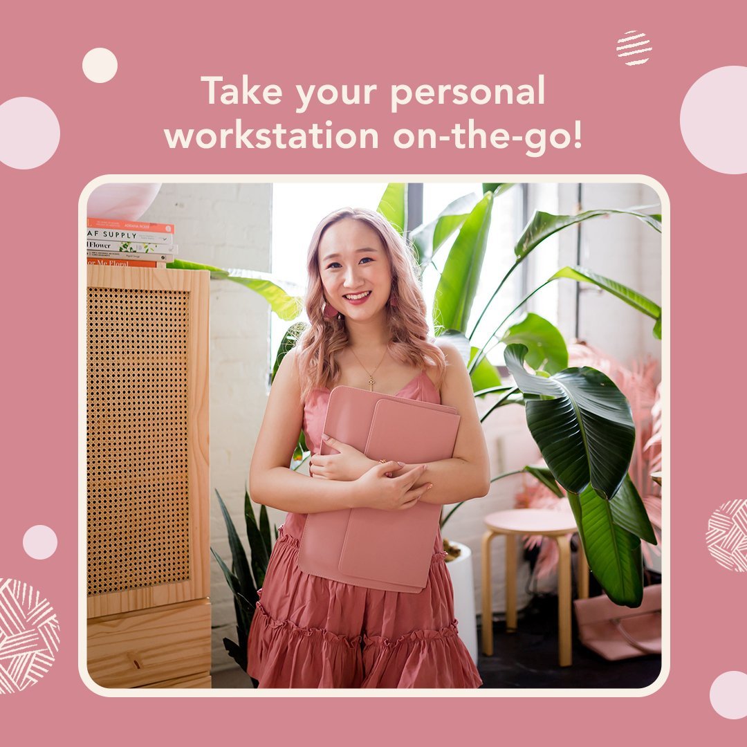 Transformable Vegan Leather Laptop Bag Set Laptop Stand by Multitasky Laptop Sleeves