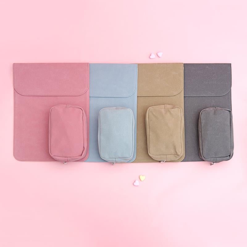 Vegan Leather Laptop Sleeve Set by Multitasky Laptop Sleeves