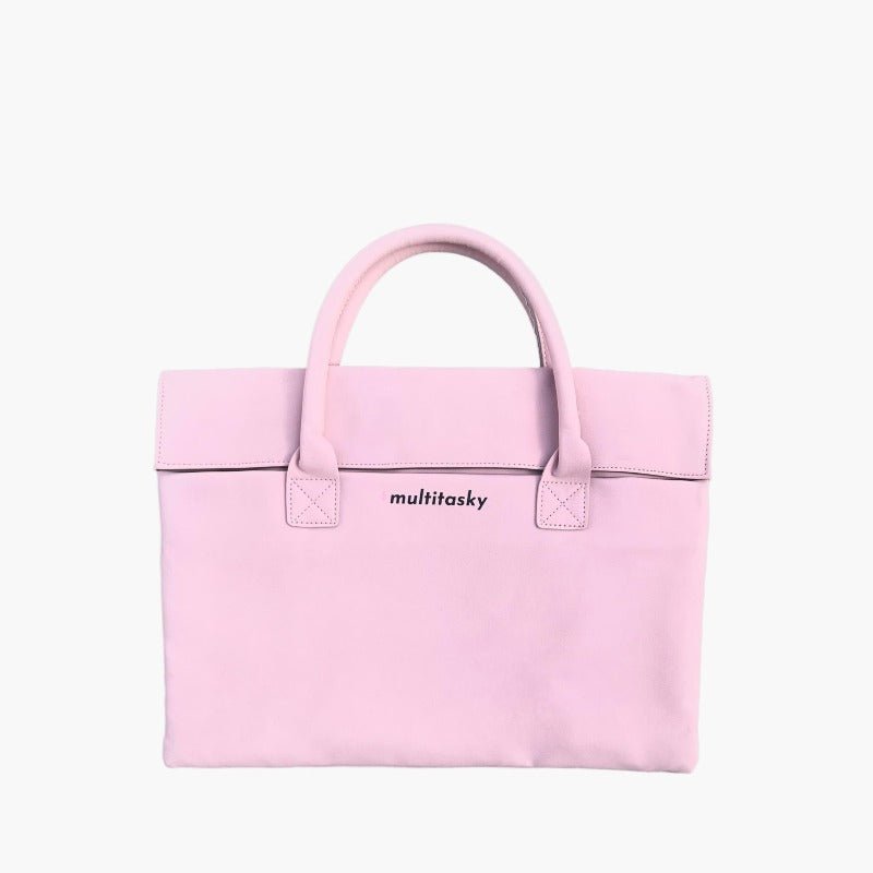 Vegan Leather Waterproof Laptop Bag by Multitasky Laptop Bags