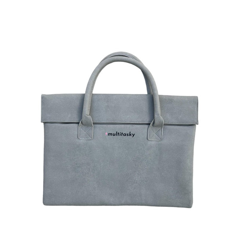 Vegan Leather Waterproof Laptop Bag by Multitasky Laptop Bags