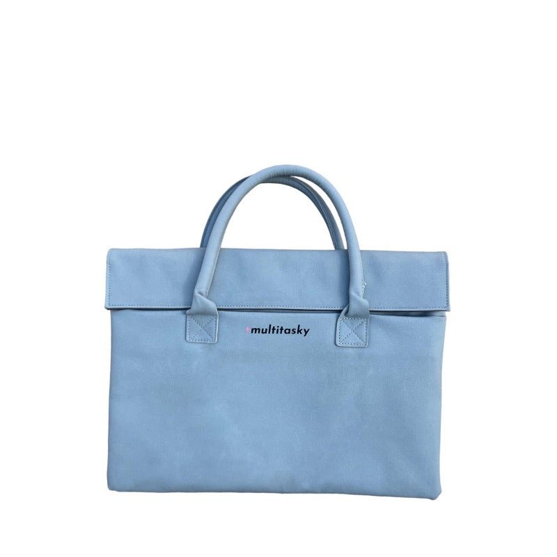 Vegan Leather Waterproof Laptop Bag by Multitasky Laptop Bags