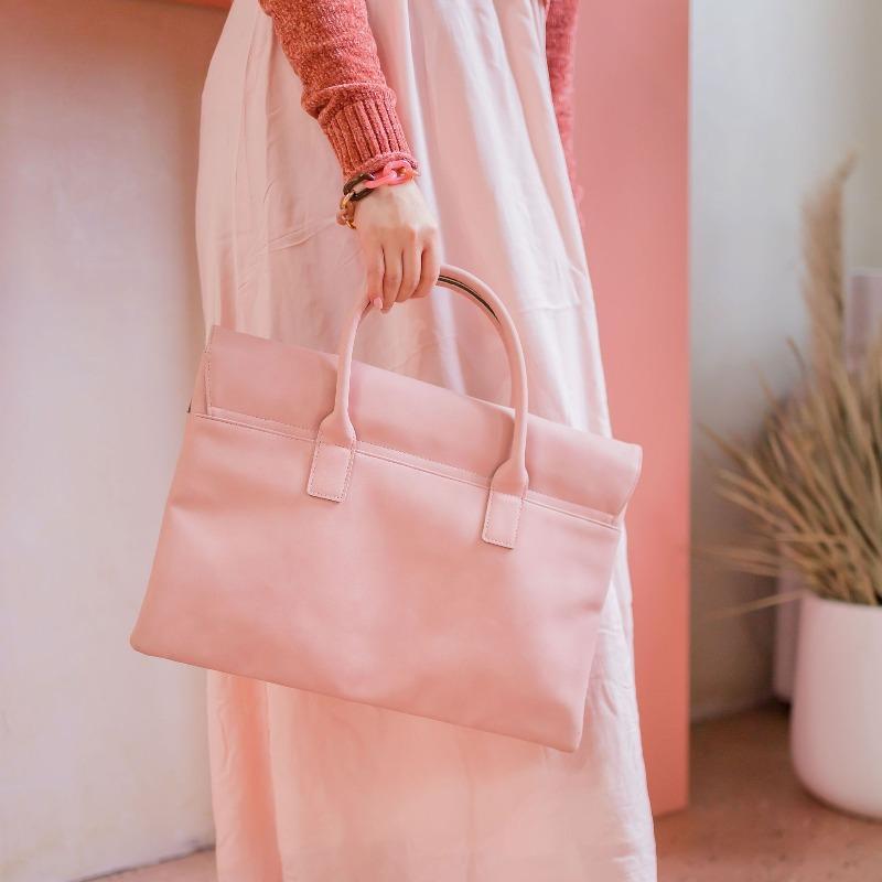 Vegan Leather Waterproof Laptop Bag by Multitasky Laptop Bags