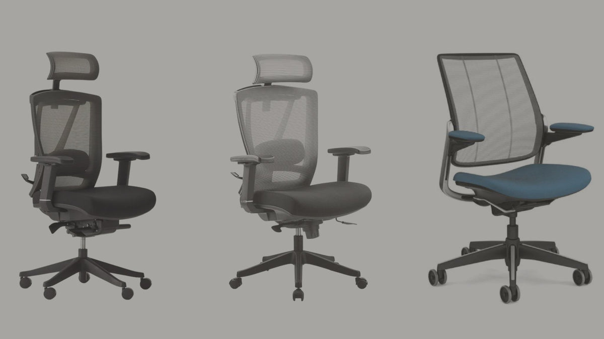 Autonomous Ergo Chair Pro vs Effydesk AeryChair vs Humanscale Smart Ta ...