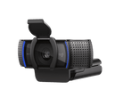 Logitech C920s Pro HD webcam side view and clip