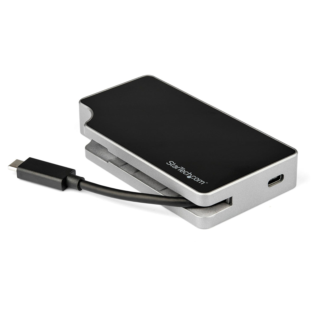 StarTech DKT30CHVGPD travel dock with magnetic hideaway USB-C cable