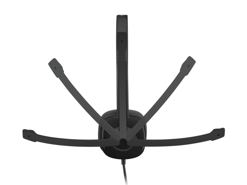 Logitech H151 microphone rotation views