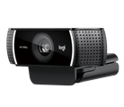 Logitech C922 Pro webcam low angle