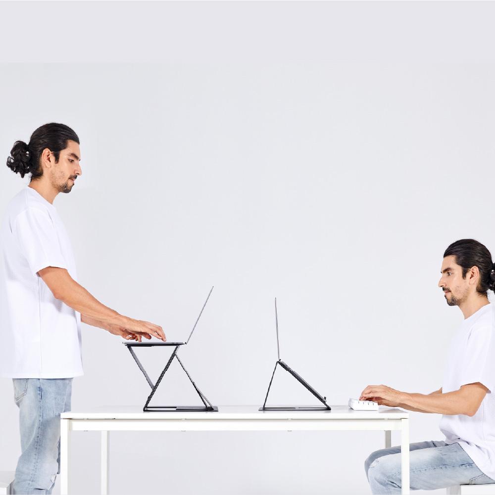 Sit-Stand Laptop Desk by MOFT Laptop Stand