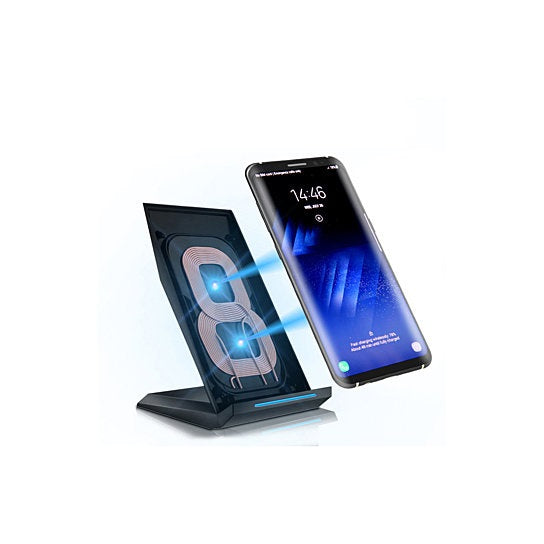 High Speed iPhone 8 Qi Wireless Charger Dual Charging Coils. by VistaShops Power Adapters & Chargers