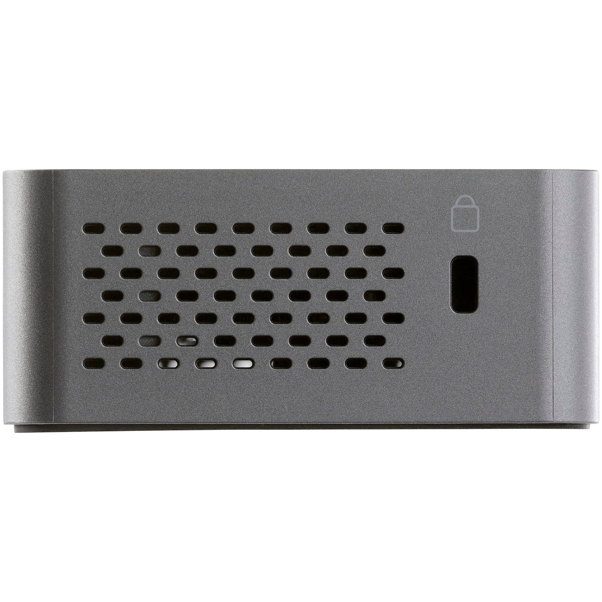 StarTech TB3CDK2DH dock side ventilation and security slot