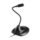 Adesso Xtream M1 microphone, side view showing USB cable