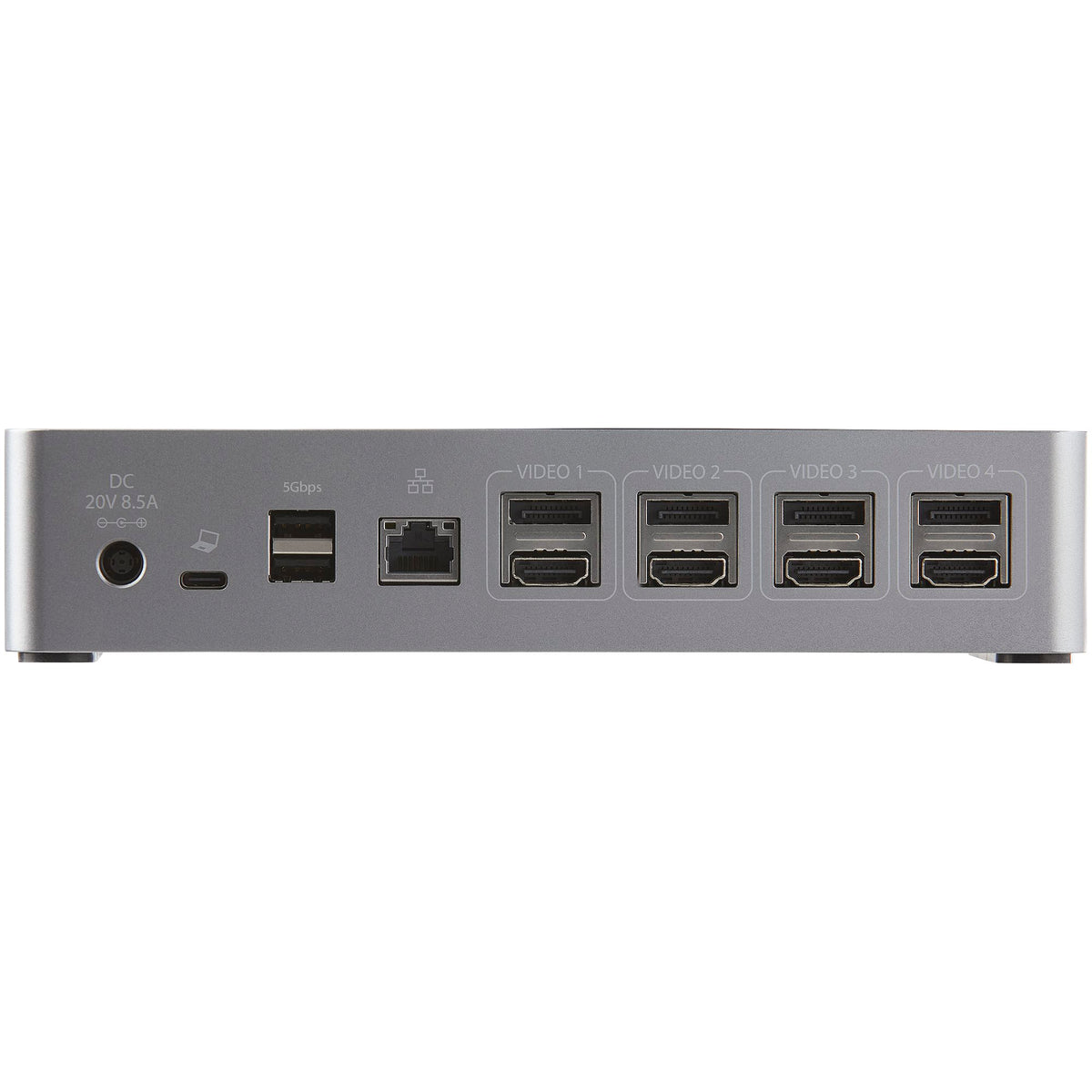 StarTech.com DK31C4DPPD rear DisplayPort and HDMI output panel