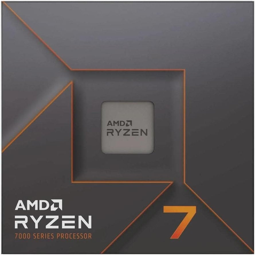 AMD CPU Ryzen 7 7700X 8 Cores 16 Threads 4.5GHz Without Cooler CPUs