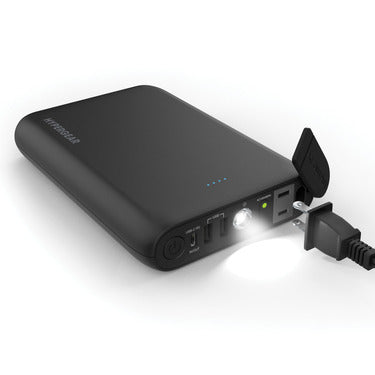 portable power bank outlet Hypergear Power Brick 24000mAh AC Laptop Power Bank – Level Up Desks
