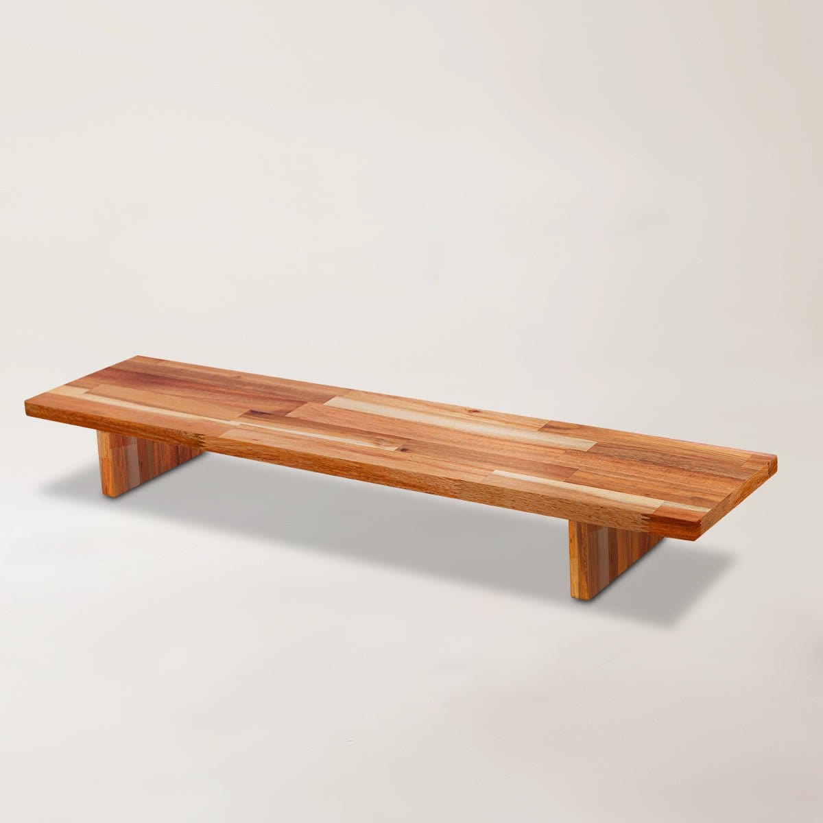 EFFYDESK desk shelf in acacia finish