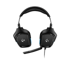 Logitech G432 wired gaming headset front view