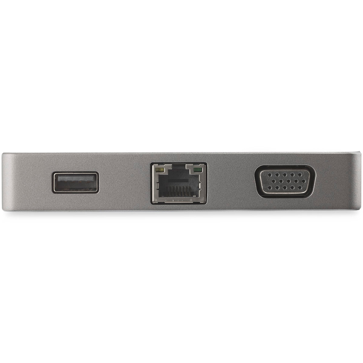 StarTech DKT30CHVGPD travel dock side with USB-A, Ethernet and VGA ports