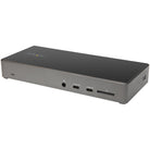 StarTech DK31C2DHSPD USB-C dock, front angled product view
