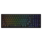Cougar Ultimus Pro black 98% mechanical gaming keyboard with RGB lighting, front view