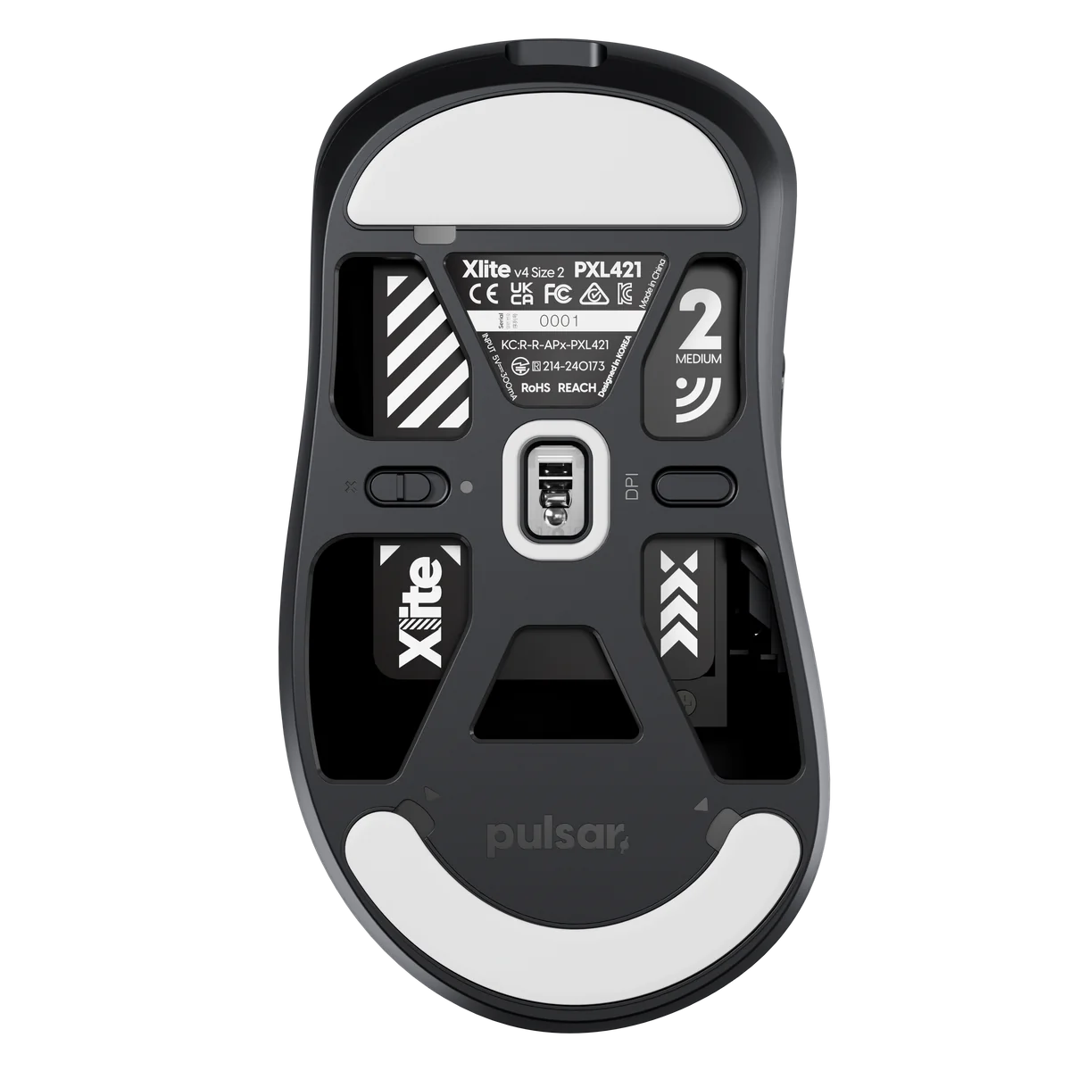 Pulsar Xlite V4 XS-1 Sensor 8K Wireless Gaming Mouse – Level Up Desks