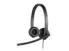 Logitech H570e UC Stereo left angle