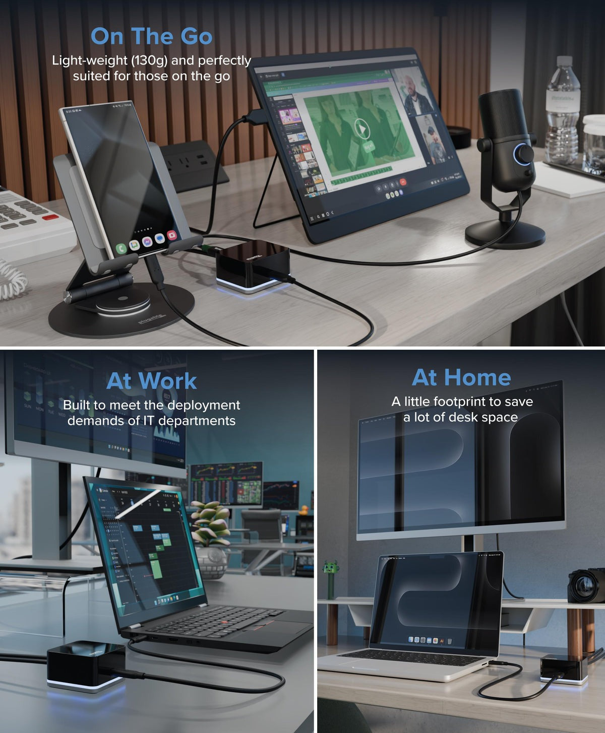 Plugable UD-CUBE for work, home and travel
