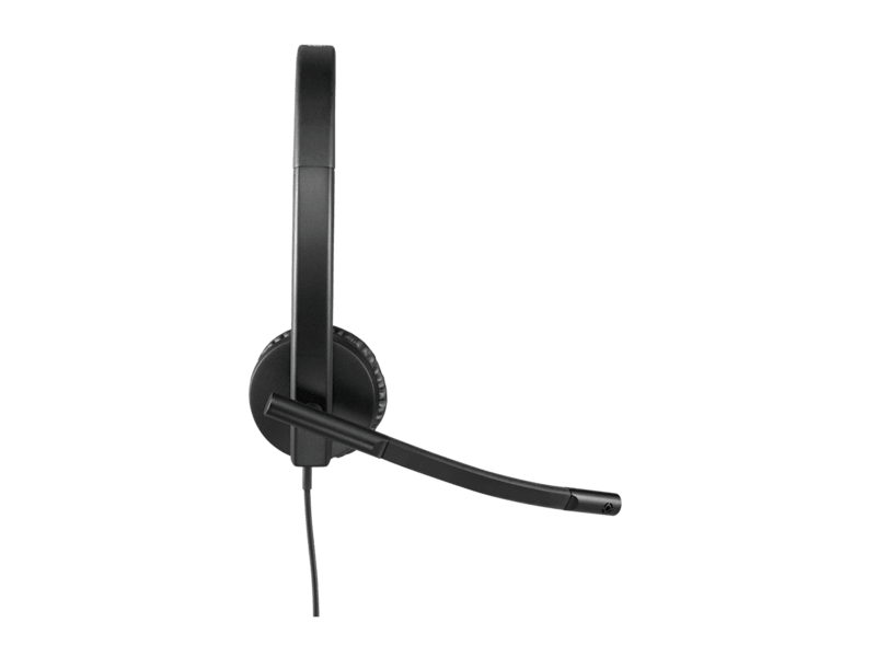 Logitech H570e UC Stereo side view