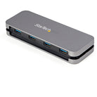 StarTech.com HB30CM4AB four USB-A ports close-up