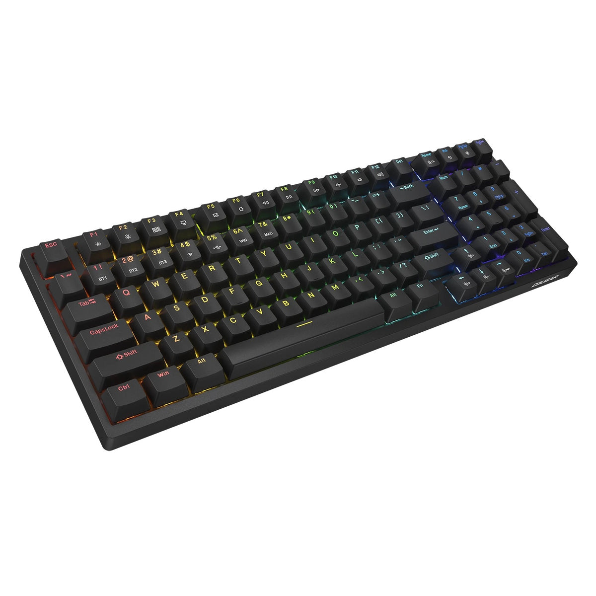 Cougar Ultimus Pro 98% RGB keyboard showing mechanical key layout and number pad
