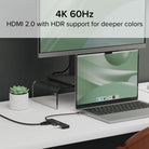 Plugable USBC-4IN1 connected to 4K work monitor