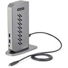 StarTech.com DK30A2DHU dock with USB-C host cable