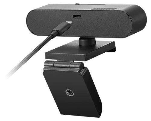 Lenovo Performance FHD webcam rear USB-C port and articulated clip