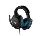 Logitech G432 wired gaming headset side angle