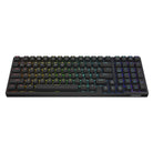 Cougar Ultimus Pro wireless mechanical keyboard in black, front three-quarter view