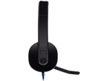Logitech H540 black USB-A headset view 3