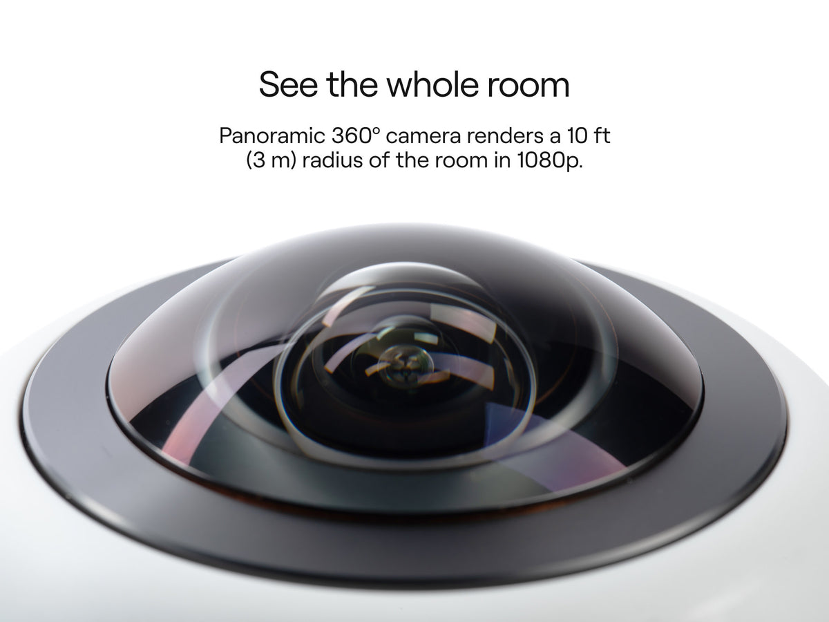 Meeting Owl 3 panoramic camera lens detail