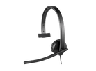 Logitech H570e UC Mono left side