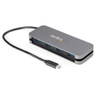 StarTech.com HB30CM4AB four-port USB-C hub with built-in host cable