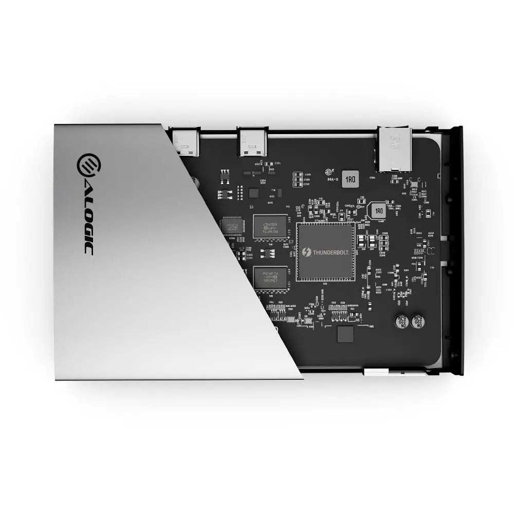 Cutaway view of ALOGIC Thunderbolt 4 BLAZE Hub