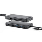 ALOGIC DUCDMV2 MV2 dock showing both sides and USB-C cable
