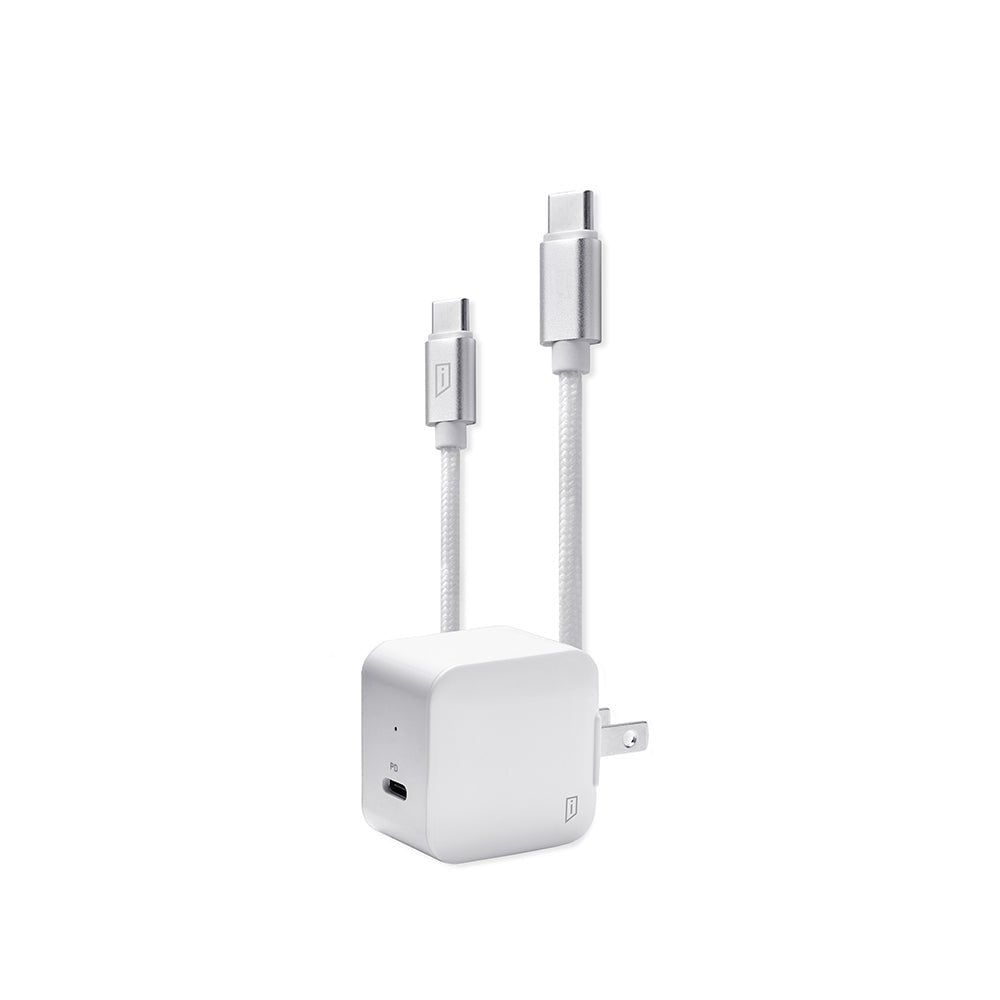 20W Charger / USB-C to USB-C Bundle - Level Up Desks