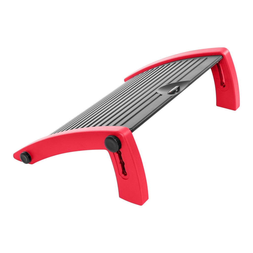AKRacing Adjustable Angle Ergonomic Footrest Red and Grey AKRACING Foot Rest