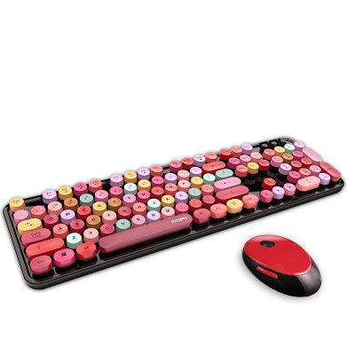 Spring Multi Wireless Keyboard And Mouse Set by VistaShops Keyboards